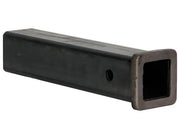 Black square receiver hitch for RT25812 Buyers Prod 2-inch by 12-inch tube