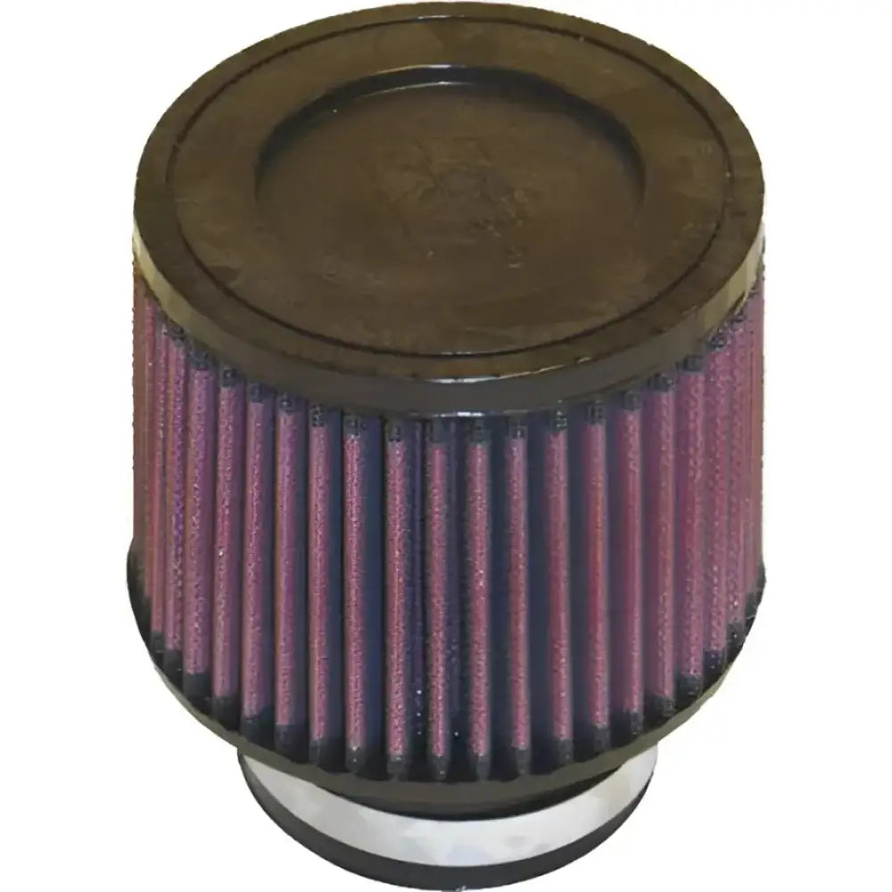 Black and red conical air filter with pleated media for RU-3700 Air Filter K&N Pro Flow K&N