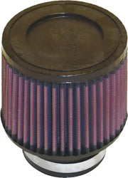 Black and red conical air filter with pleated media for RU-3700 Air Filter K&N Pro Flow K&N
