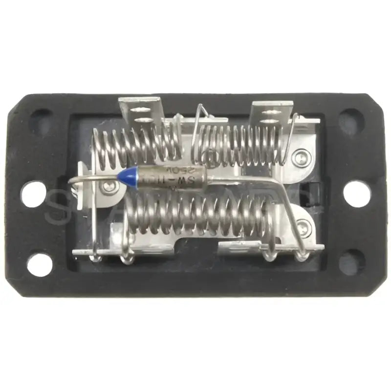 Rectangular blower motor resistor with coiled wires for RU-446 Standard Ign Blower Motor Resistor