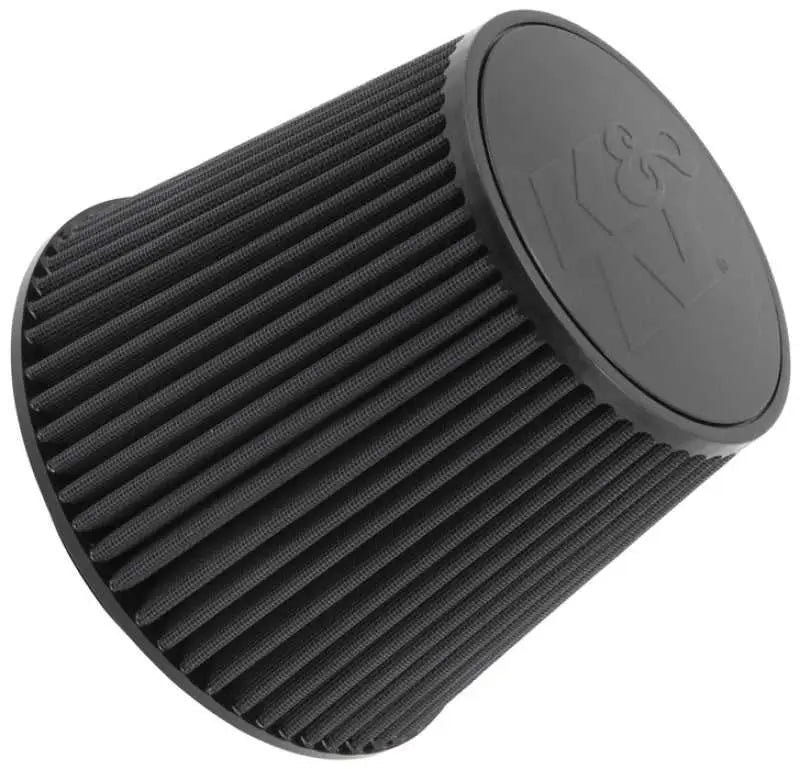 K&N Engineering RU-5177HBK K&N Universal Rubber Filter-Round Tapered 6in Flange ID x 9in Base OD x 6.625in Top OD x 7.5in H