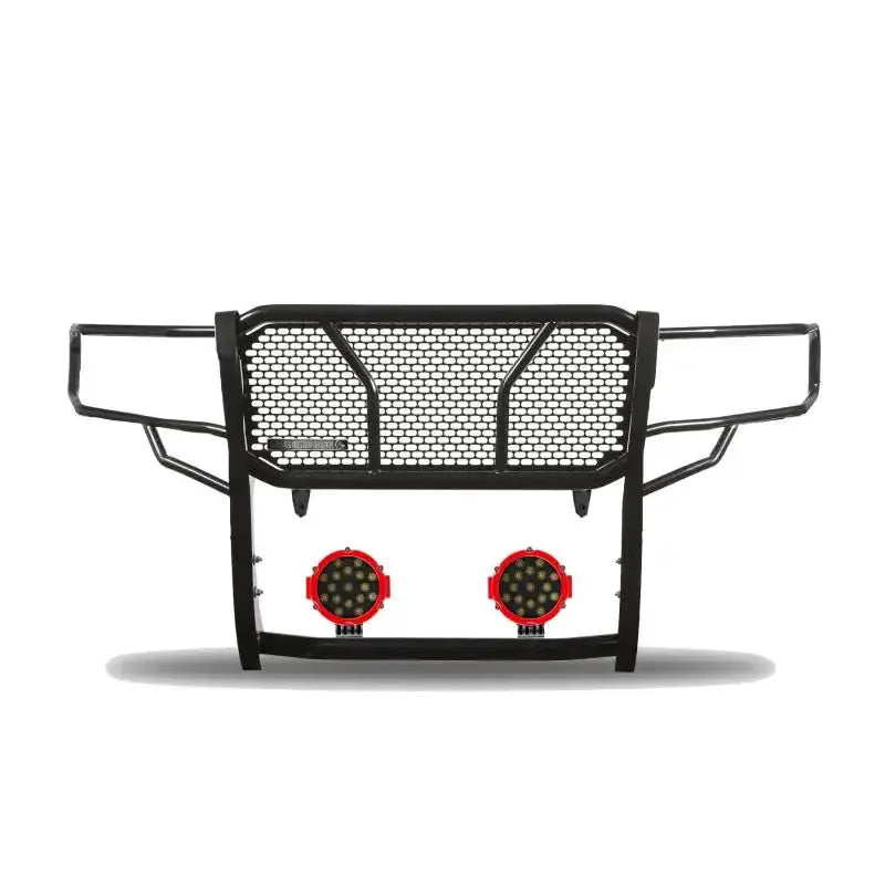 RU-DORA19-B-PLR Black Horse Rugged Heavy Duty Grille Guard Kit