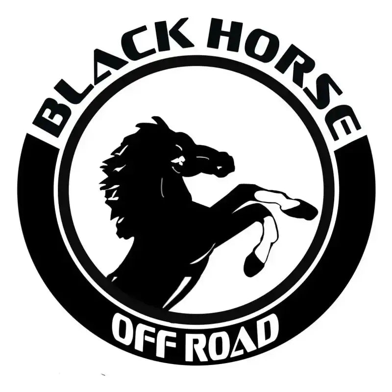 RU-FOF116-B Black Horse Rugged Heavy Duty Grille Guard