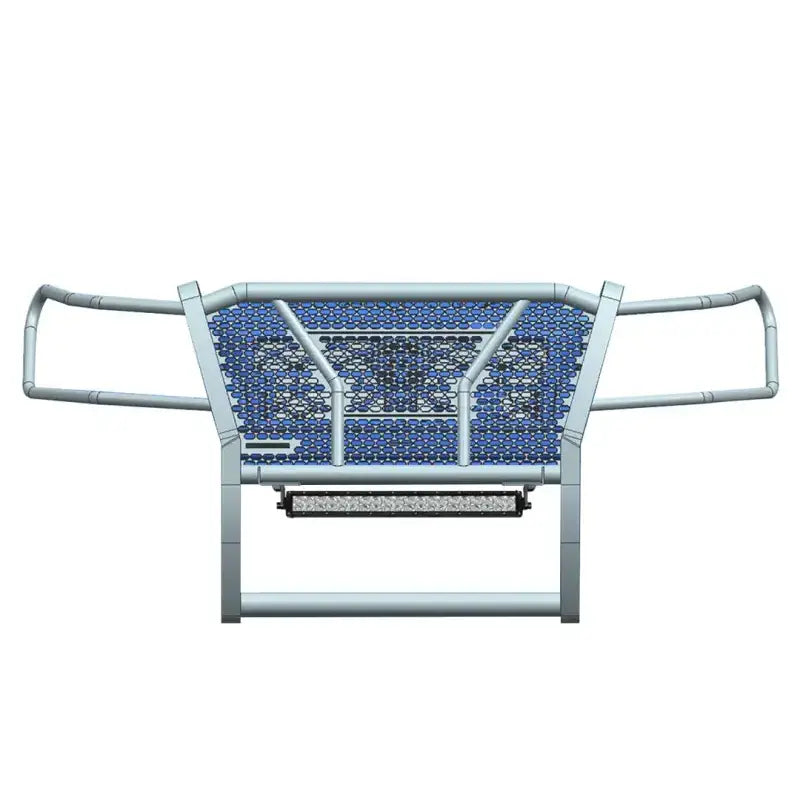 RU-NIFR22-B-K1 Black Horse Rugged Heavy Duty Grille Guard Kit