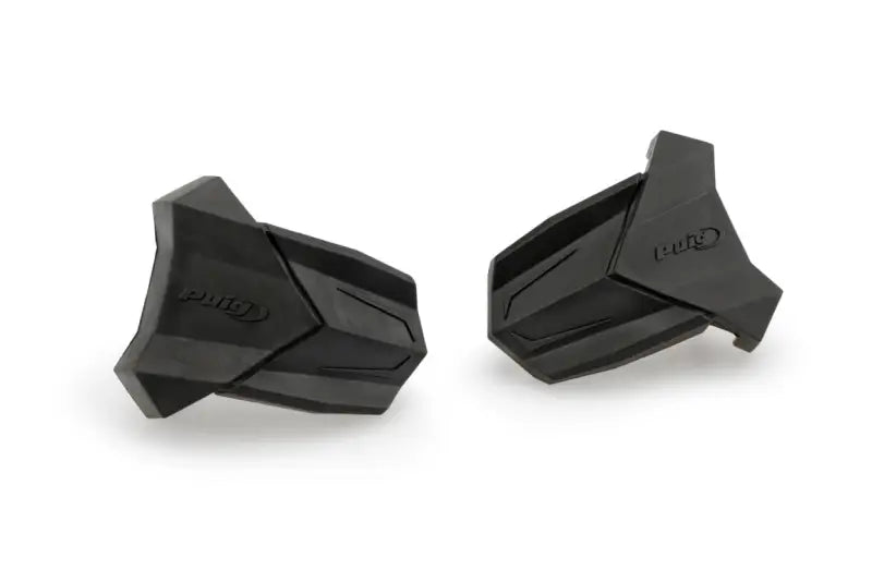 Rubber End Replacement Frame Slider R19 Pair Black - PUIG