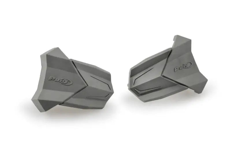 Rubber End Replacement Frame Slider R19 Pair Grey - PUIG