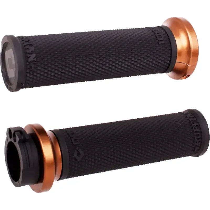 Ruffian 1 Inch Thin Profile Motorcycle Grips with Comfort and Control Design - ODI