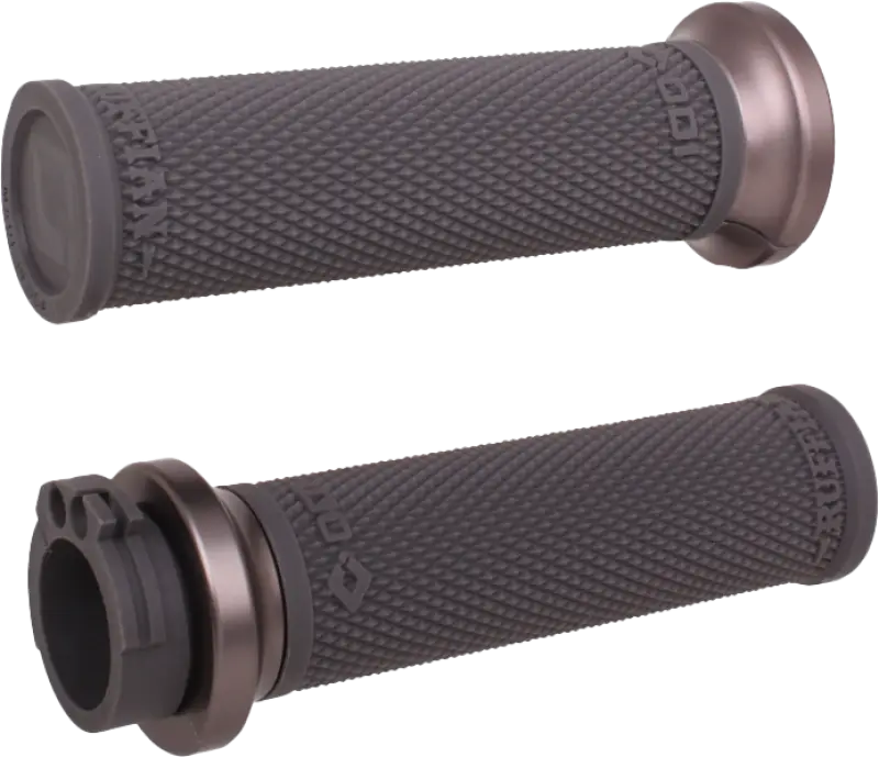 Ruffian 1 Inch Thin Profile Motorcycle Grips with Comfort and Control Design - ODI