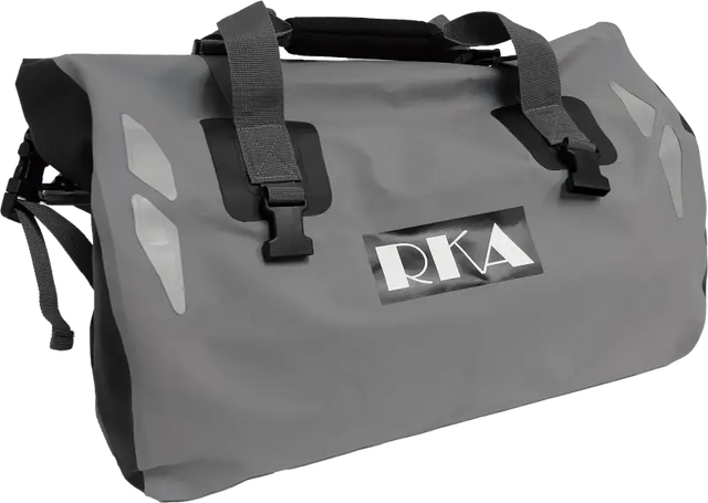 Rugged Motorcycle Duffel Bag 30l Black/Gray - RKA