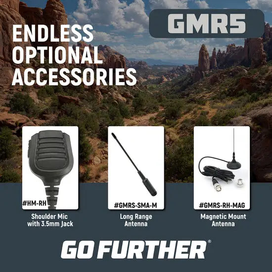 Rugged Radio GMR5-2-Pack GMRS Radio
