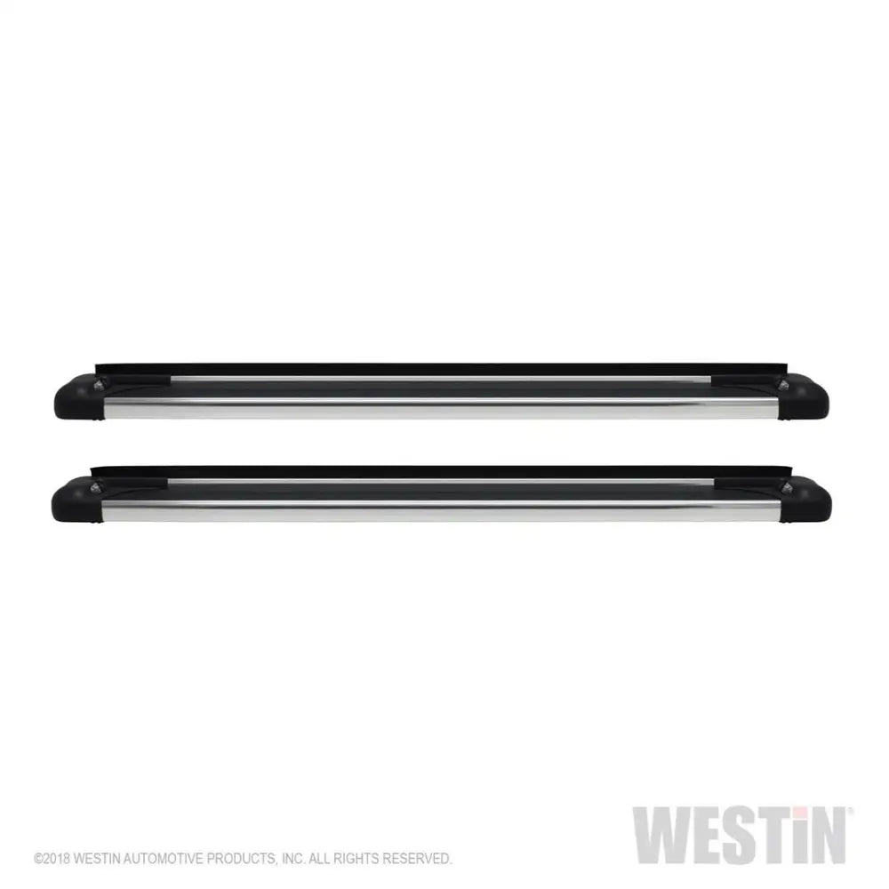 Running Board Polished; Aluminum; With LED End Caps; Mounting Bracket Required; 74.25 Inch Length - Truck & Automotive