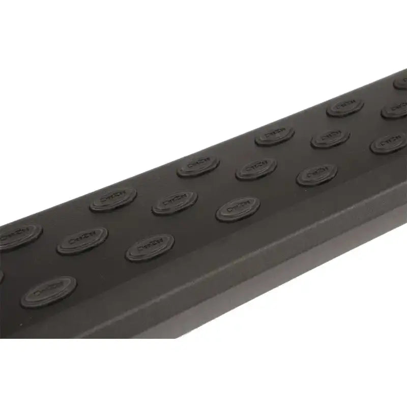 Running Board Powder Coated; Black; Aluminum; Unlighted; Requires Mounting Kit Depending On Application Only If Listed