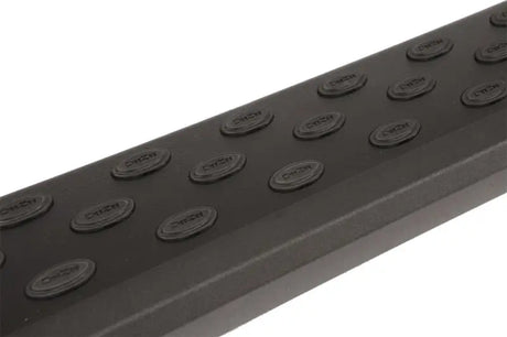 Running Board Powder Coated; Black; Aluminum; Unlighted; Requires Mounting Kit Depending On Application Only If Listed
