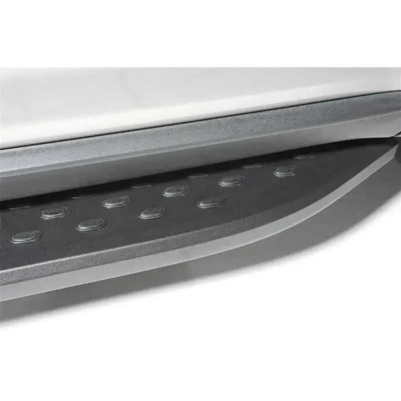 Running Board Powder Coated; Black; Aluminum; Unlighted; Requires Mounting Kit Depending On Application Only If Listed
