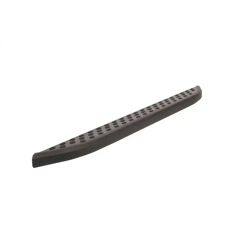 Running Board Powder Coated; Black; Aluminum; Unlighted; Requires Mounting Kit Depending On Application Only If Listed