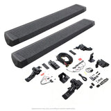 Running Board Protective Bedliner Coating; Black; Aluminum; Lighted; Rocker Panel Mount - Truck & Automotive