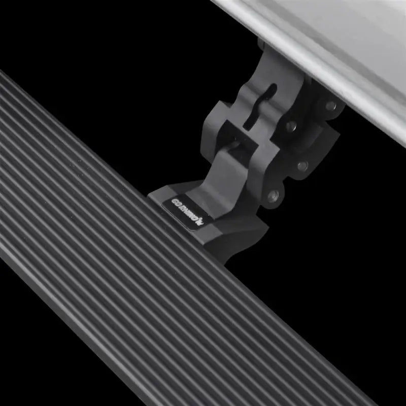 Running Board Textured Black; Aluminum; Lighted; Rocker Panel Mount - Truck & Automotive