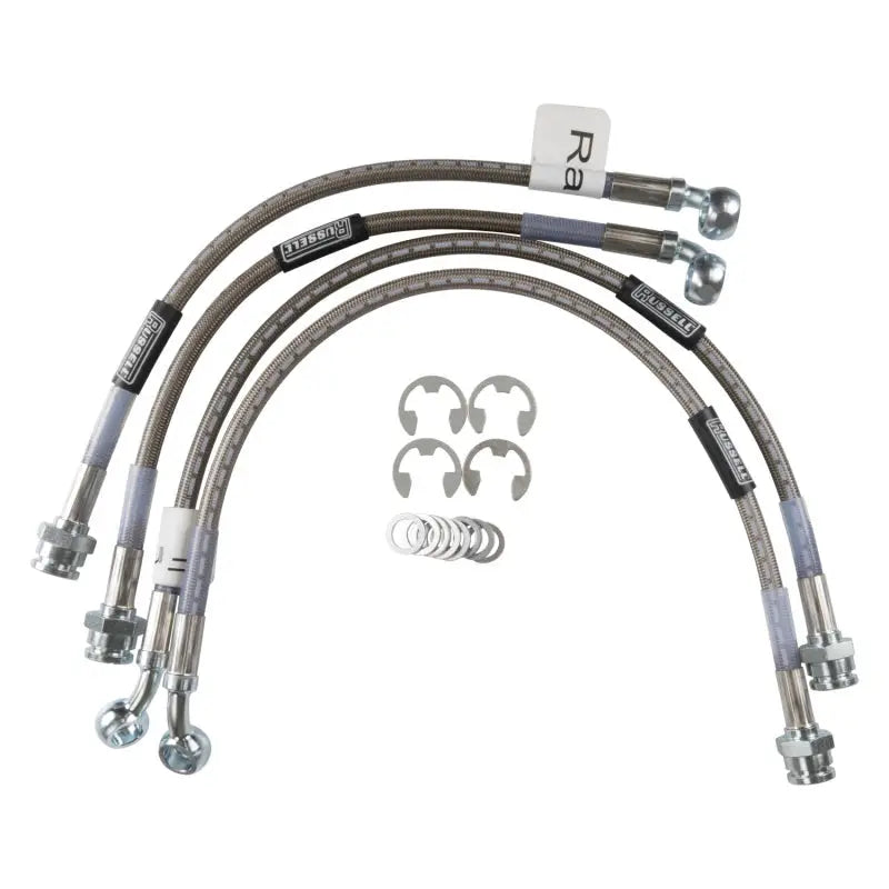 Russell 686910 Russell Performance 03-06 Infiniti G35 Coupe and Sedan (with standard disc brakes) Brake Line Kit - 686910