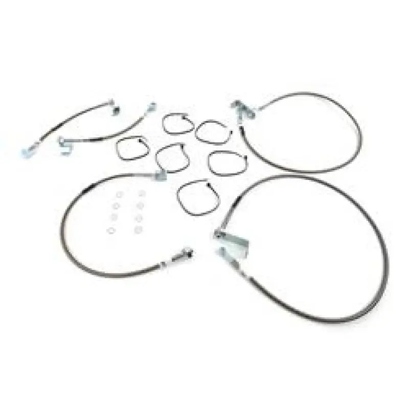 Russell 696510 Russell Performance 05-06 Ford F-250/350 Super Duty 4WD with 6in Lift Brake Line Kit - 696510