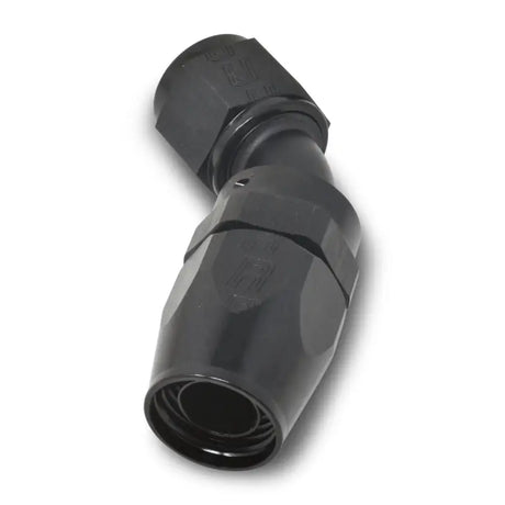 Russell Performance -10 AN Black 45 Degree Full Flow Hose End - 610115