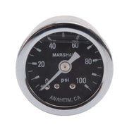 RUSSELL/EDEL 650340 FUEL PRESSRE GAUGE 0-100