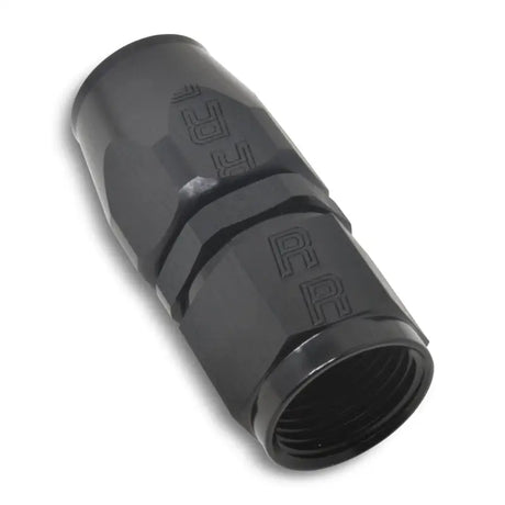 Russell Performance -4 AN Black Straight Full Flow Hose End - 610015