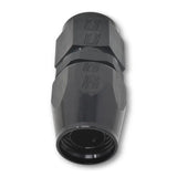 Russell Performance -4 AN Black Straight Full Flow Hose End - 610015