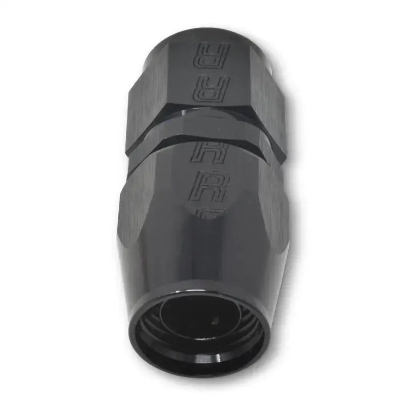 Russell Performance -4 AN Black Straight Full Flow Hose End - 610015