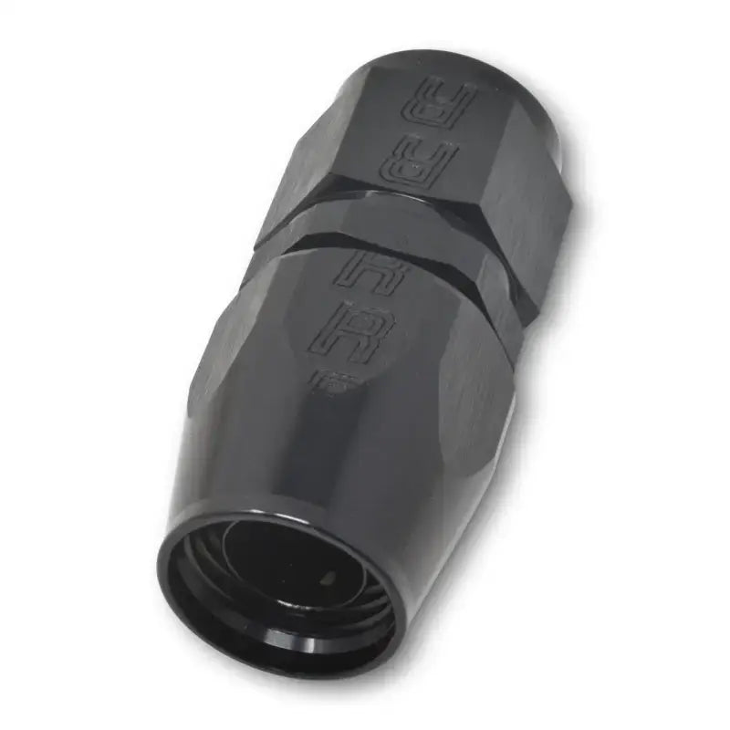 Russell Performance -4 AN Black Straight Full Flow Hose End - 610015
