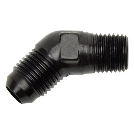 Russell Performance -6 AN to 3/8in NPT 45 Degree Flare to Pipe Adapter - 662393