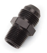 Russell Performance -6 AN to 3/8in NPT Straight Flare to Pipe (Black) - 660463