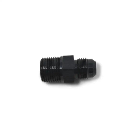 Russell Performance -6 AN to 3/8in NPT Straight Flare to Pipe (Black) - 660463