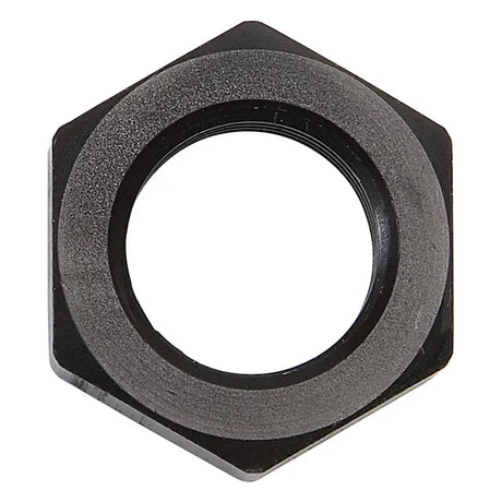 Russell Performance -6 AN Bulkhead Nuts 9/16in -18 Thread Size (Black) - 661893