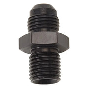 Russell Performance -6 AN Flare to 14mm x 1.5 Metric Thread Adapter (Black ) - 670523