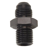 Russell Performance -6 AN Flare to 14mm x 1.5 Metric Thread Adapter (Black ) - 670523