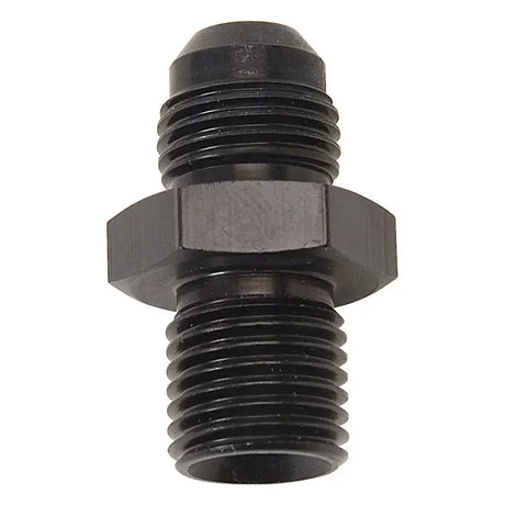 Russell Performance -6 AN Flare to 14mm x 1.5 Metric Thread Adapter (Black ) - 670523