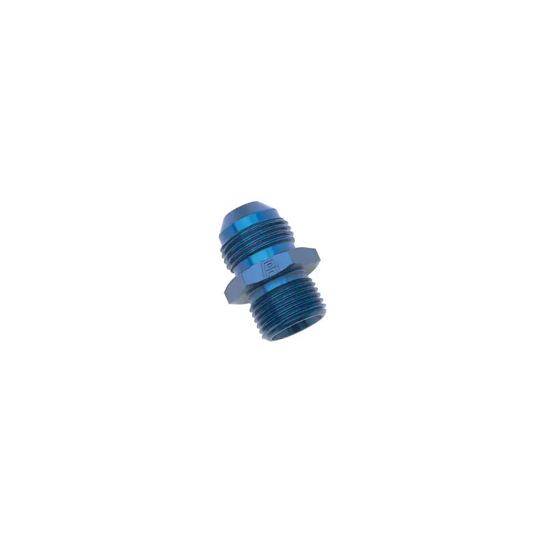 Russell Performance -6 AN Flare to 16mm x 1.5 Metric Thread Adapter (Blue) - 670530