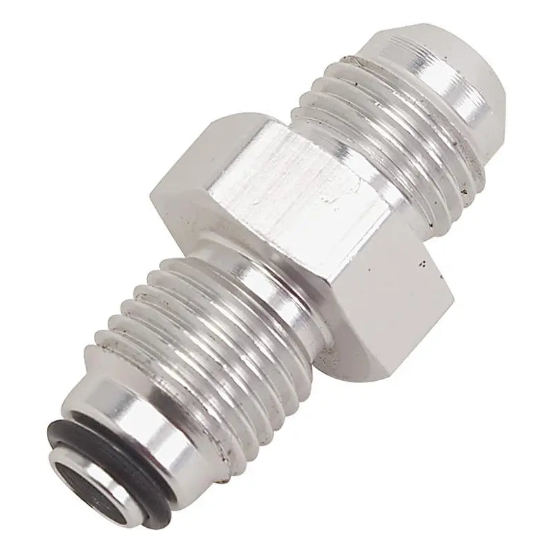 Russell 648040 Russell Performance -6 AN (male to 11/16in-18 O-ring seal) Power Steering Adapter. Clear anodized - 648040