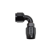 RUSSELL/EDEL 610175 HOSE END 90 DEG 8AN BLK