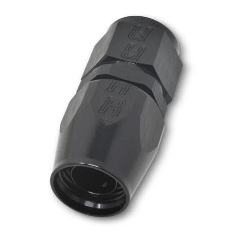 Russell Performance -8 AN Black Straight Full Flow Hose End - 610035
