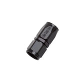 Russell Performance -8 AN Black Straight Full Flow Hose End - 610035