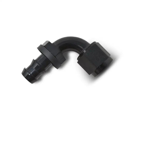 Russell Performance -8 AN Twist-Lok 90 Degree Hose End (Black) - 624173