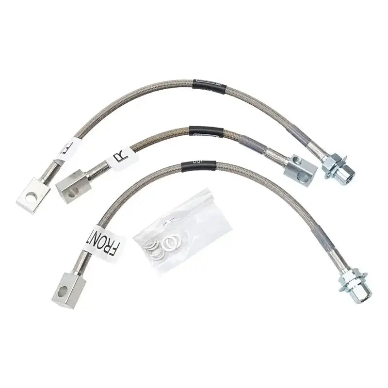 Russell Performance 94-95 Ford Mustang GT (Front & Rear Center Hose) Brake Line Kit - 693020