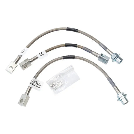 Russell Performance 94-95 Ford Mustang GT (Front & Rear Center Hose) Brake Line Kit - 693020