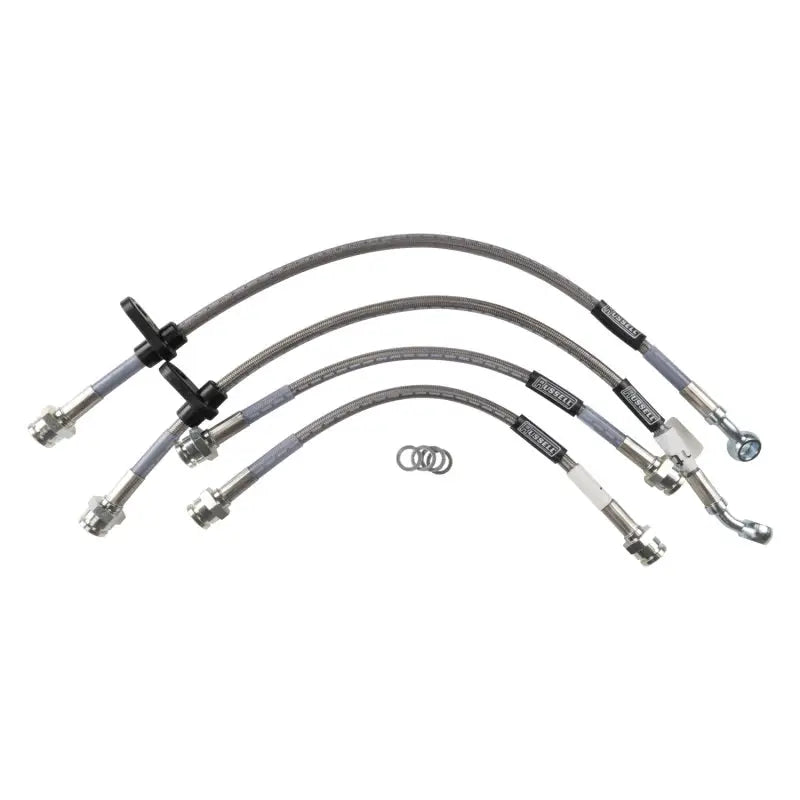 Russell 684610 Russell Performance 96-00 Honda Civic CX/ DX/ HX (with small front rotor) Brake Line Kit - 684610