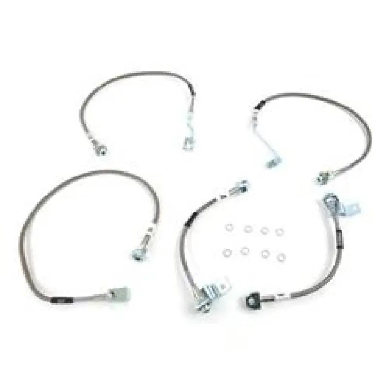 Russell 696500 Russell Performance 99-06 Ford Excursion 4WD with 6in-8in lift Brake Line Kit - 696500