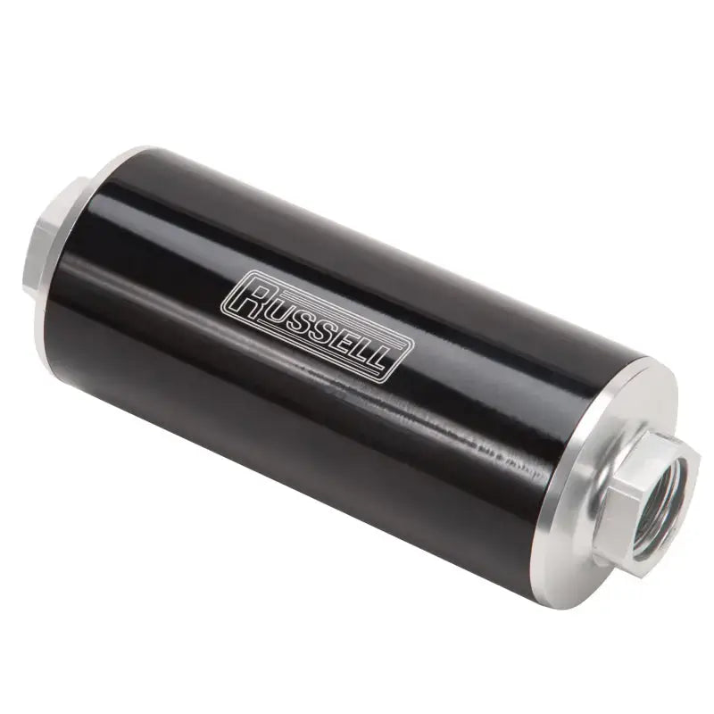 Russell Performance Anodized Aluminum (12in Length -10 male inlet/outlet) - 649250