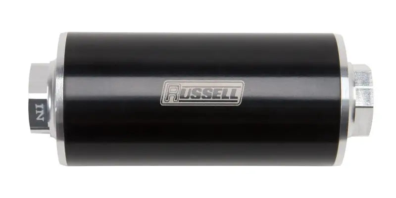 Russell Performance Anodized Aluminum (12in Length -10 male inlet/outlet) - 649250