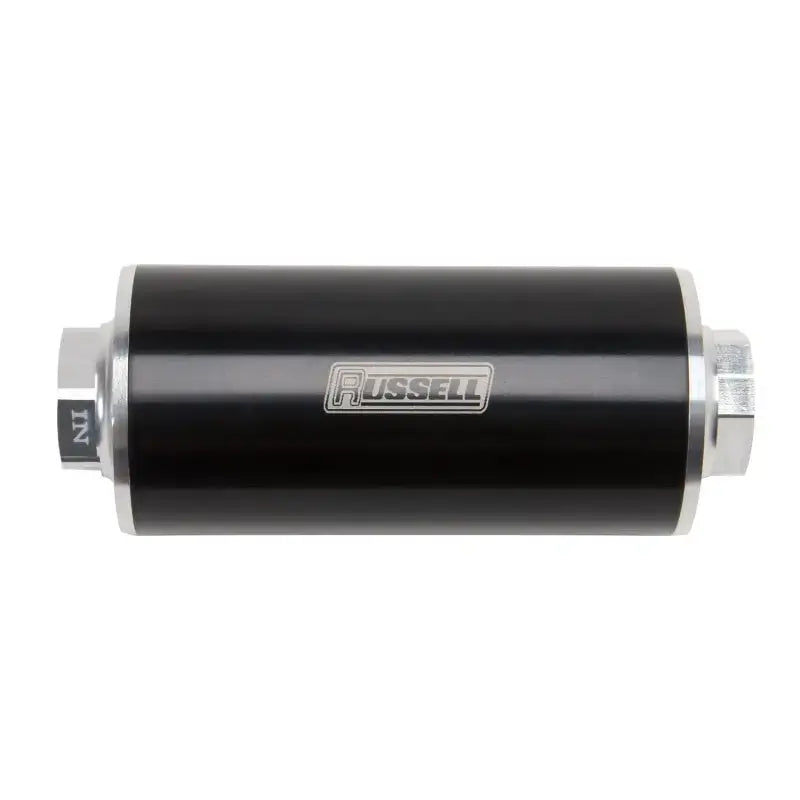 Russell Performance Anodized Aluminum (12in Length -10 male inlet/outlet) - 649250