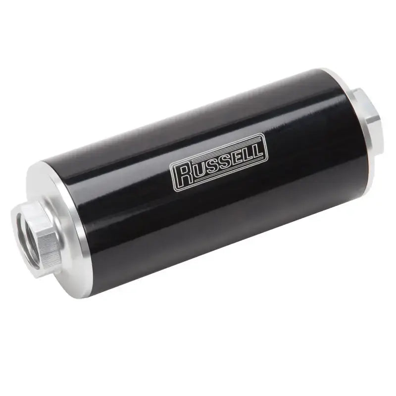Russell Performance Anodized Aluminum (12in Length -10 male inlet/outlet) - 649250